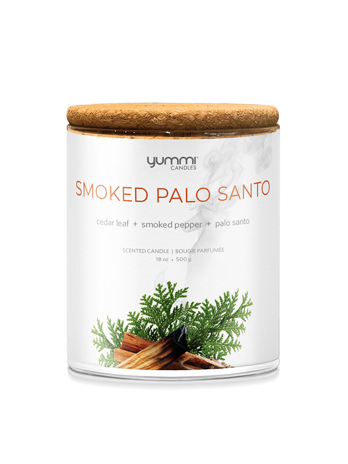 18oz Smoked Palo Santo Scented Jar Candles