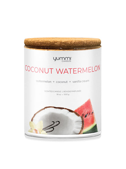 🎁 18oz Coconut Watermelon Scented Jar Candles (100% off)