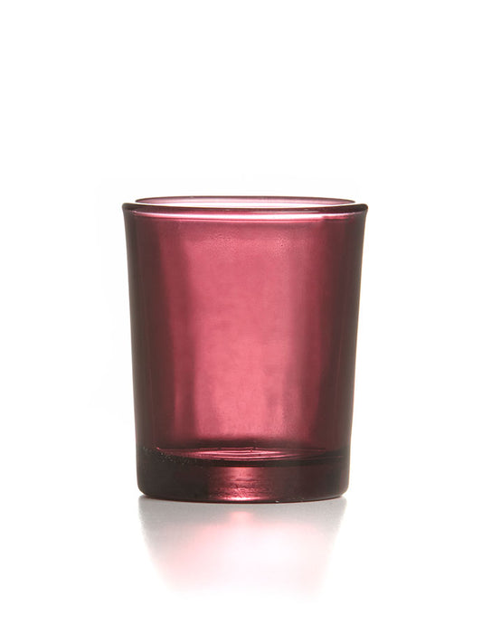 10 hour Votive Holder - Plum - each