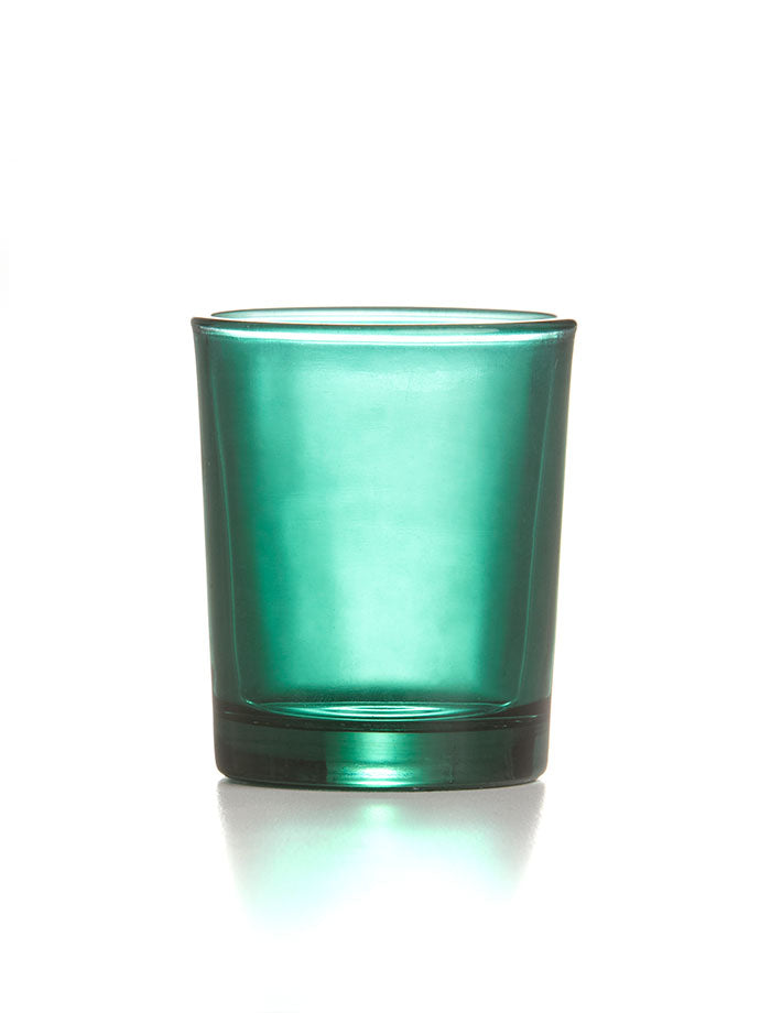 10 hour Votive Holder - Emerald - each