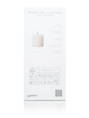 Yummi Candles - 10 Hour Unscented Votive Candles - Lifestyle - 2