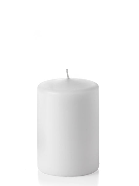 4" x 6" Wholesale Unscented Column Pillar Candles
