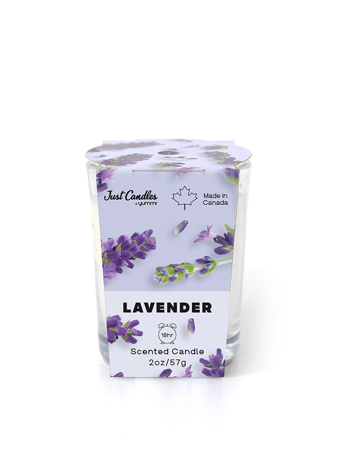 Frasco con aroma a lavanda de 2 oz de Just Candles