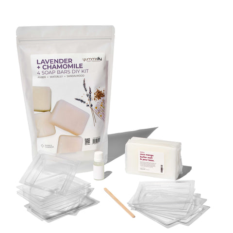 Yummi Candles - DIY Soap Bar - Lavender + Chamomile