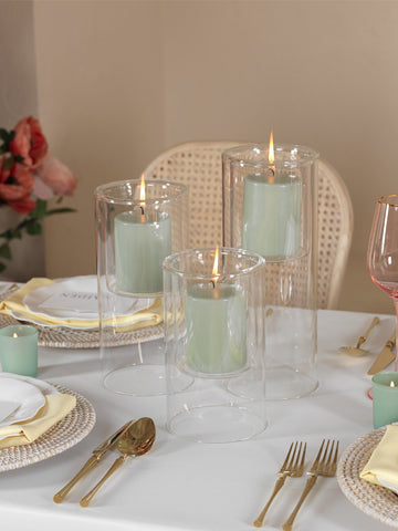 Yummi Candles - 3 Pillar Candles & 3 Ethereal Cylinders - Lifestyle - 4