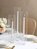 Yummi Candles - 36 Taper Candles, 36 Glass Chimneys and 36 Square Block Holders - Lifestyle - 4