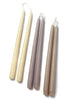 Yummi Candles - 12 Taper Candles and 12 Gold Timeless Taper Holders - Lifestyle - 4