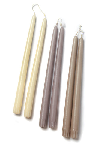 Yummi Candles - 12 Taper Candles and 12 Gold Timeless Taper Holders - Lifestyle - 4