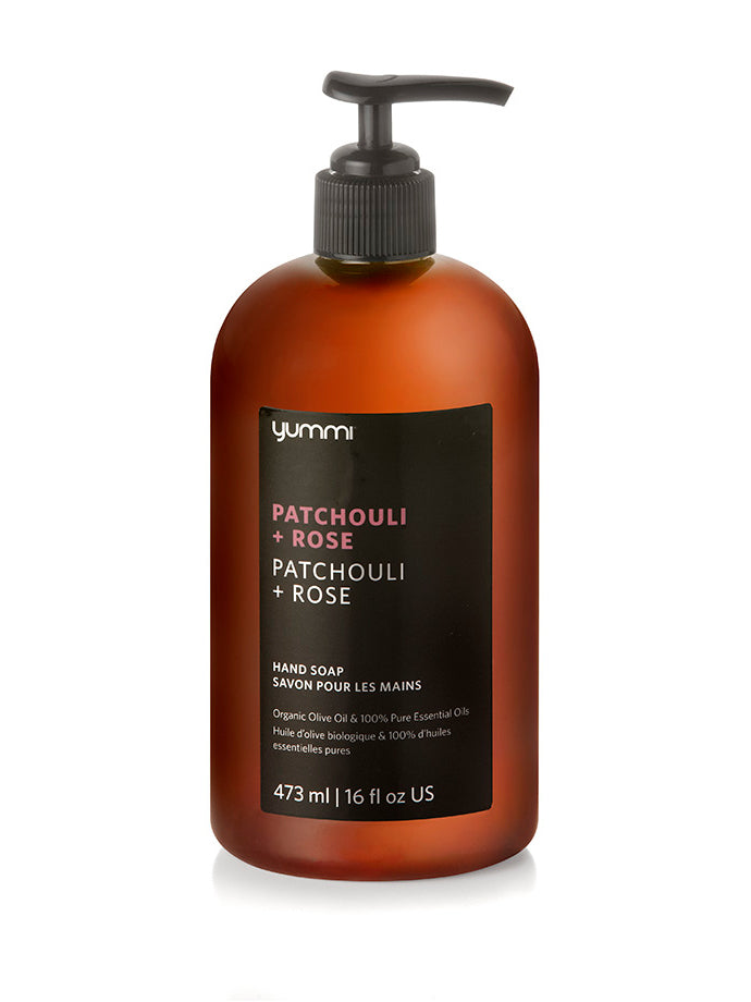 Patchouli + Rose Castile Liquid Soap