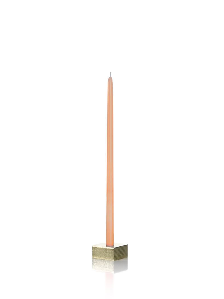 9" Tiny Taper Candles Peach