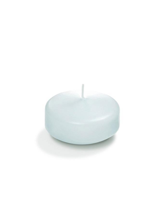 2.25" Bulk Floating Candles Ice Blue