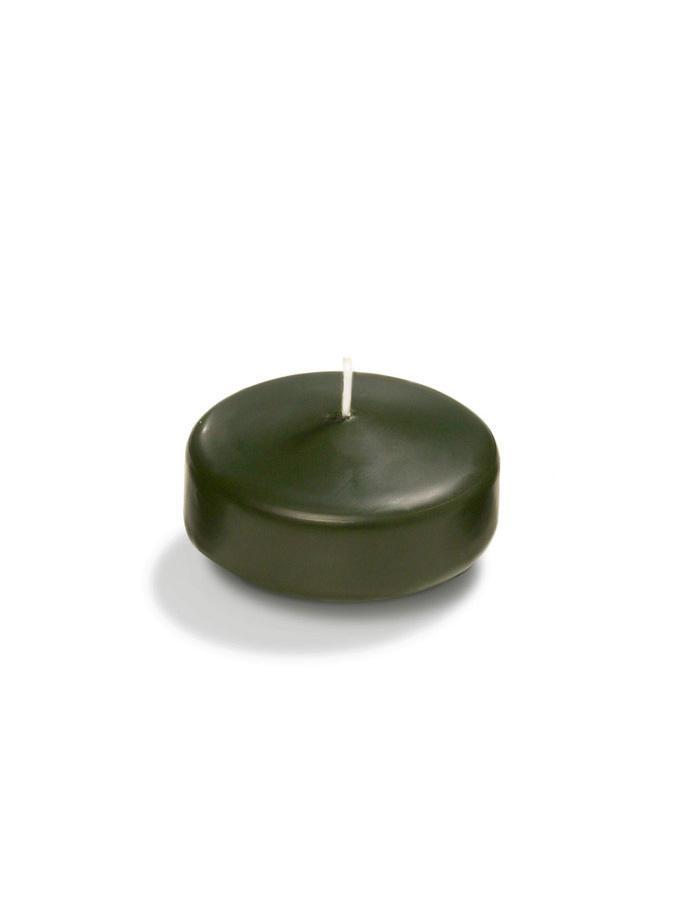 2.25" Bulk Floating Candles Olive