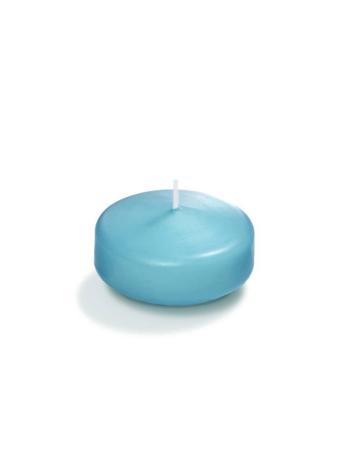 2.25" Bulk Floating Candles Caribbean Blue