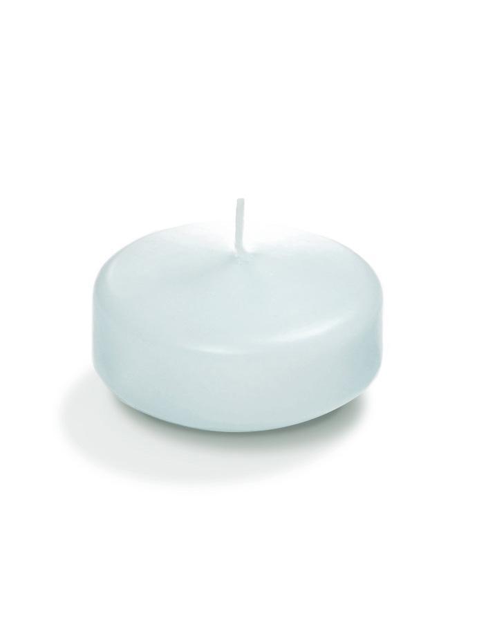 3" Bulk Floating Candles Ice Blue