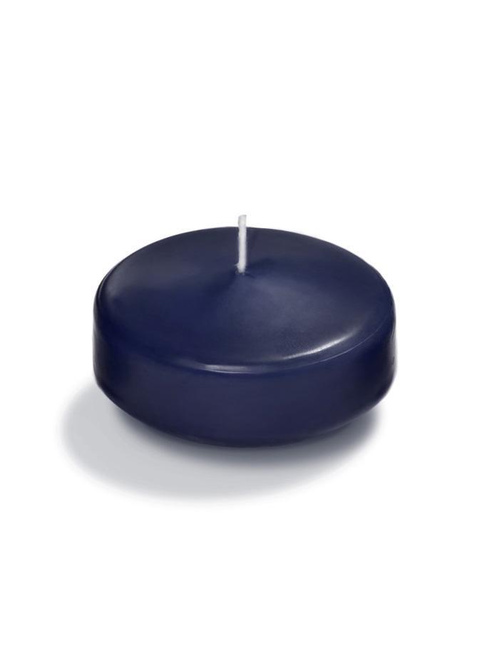 3" Bulk Floating Candles Navy Blue