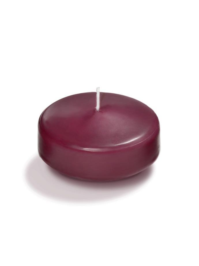 3" Bulk Floating Candles Magenta