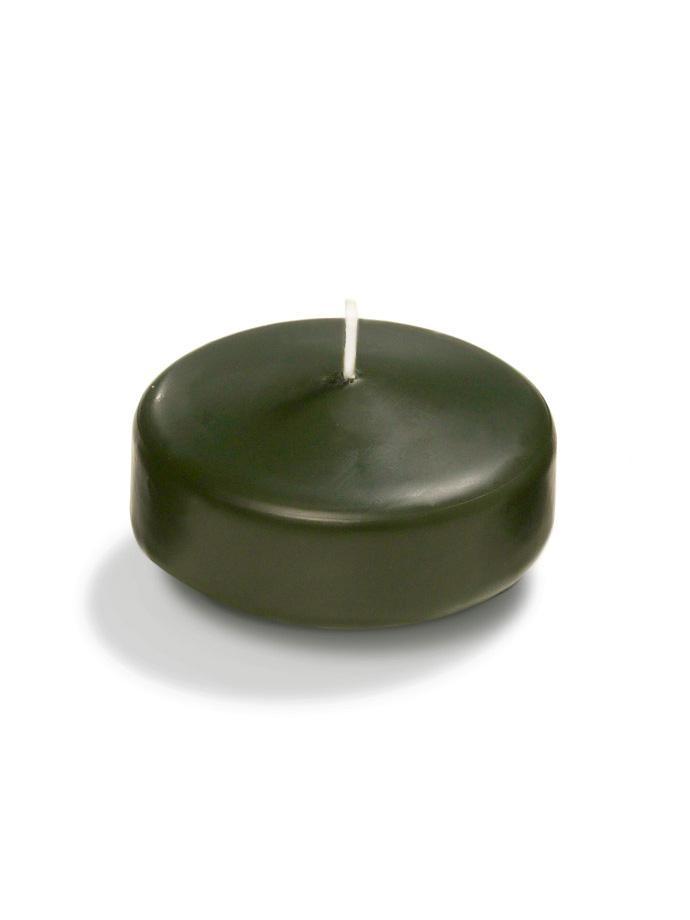 3" Bulk Floating Candles Olive