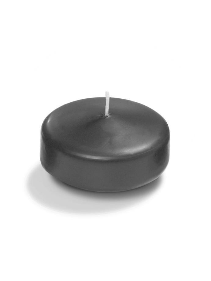 3" Bulk Floating Candles Gray