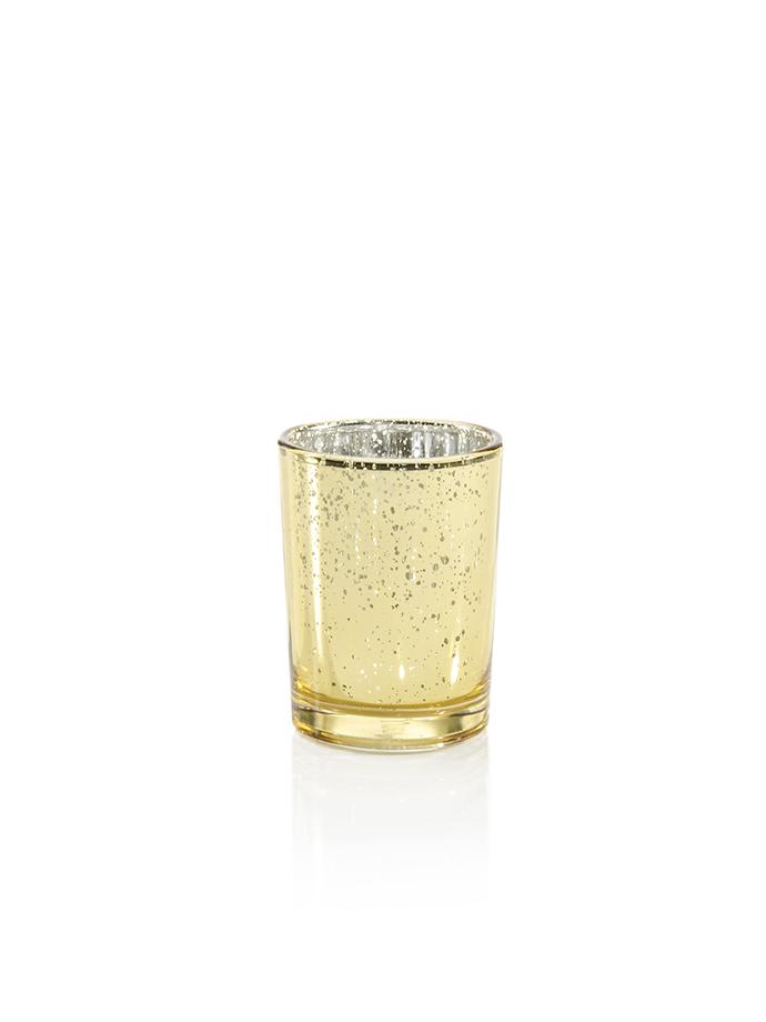 YUMMI Metallic Votive Holders - Set of 12