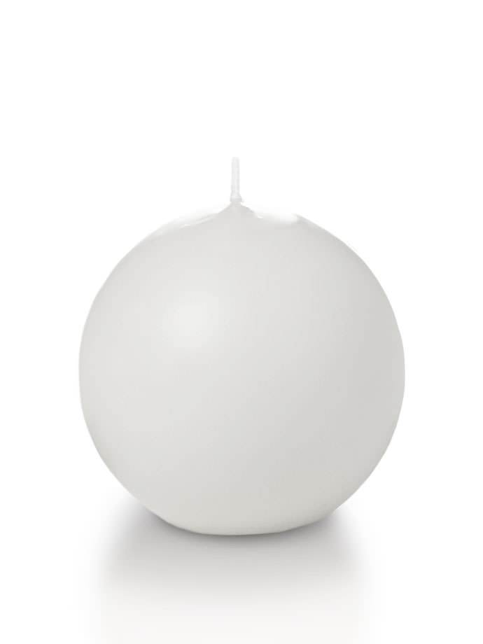 White Sphere/Ball Candles