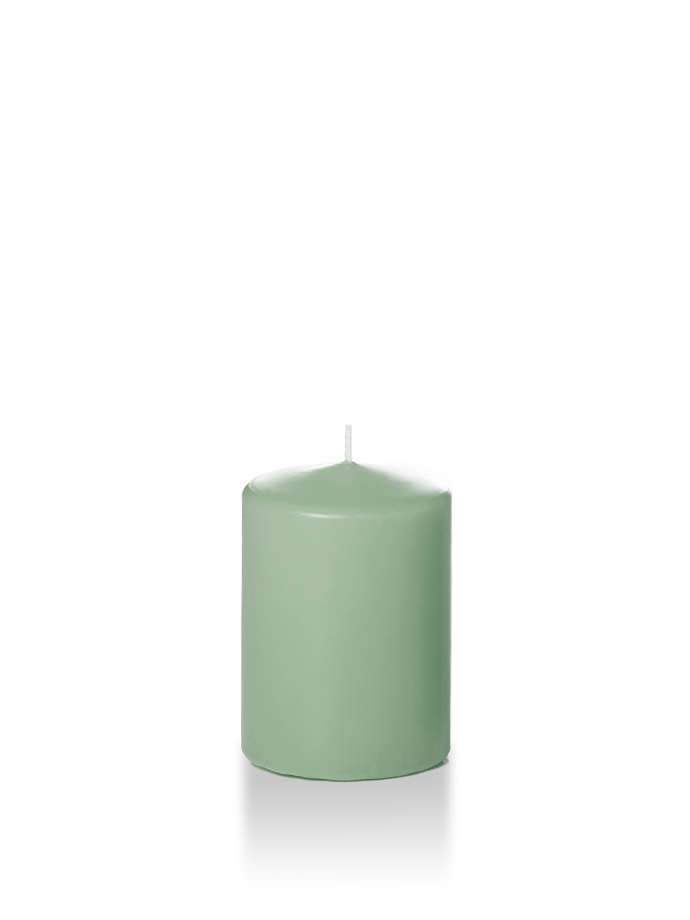 3" x 4" Pillar Candles Sage