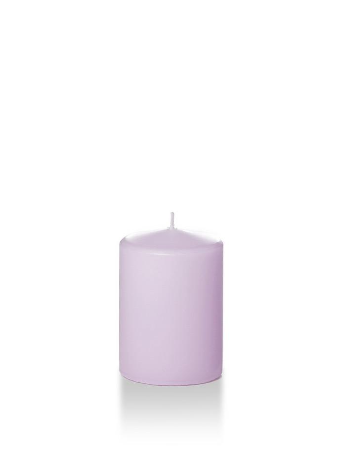 3" x 4" Pillar Candles Lavender