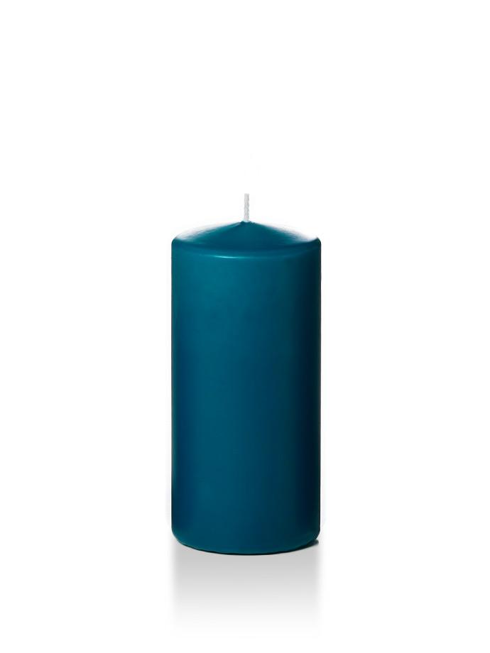 3" x 6" Pillar Candles Sapphire