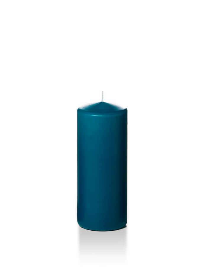 2.25" x 5" Slim Pillar Candles Sapphire