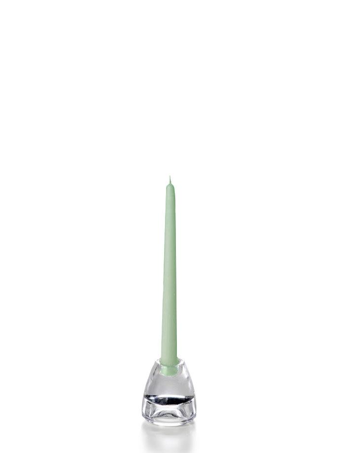 10" Wholesale Taper Candles - Case of 144 Sage