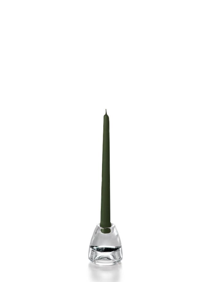 10" Wholesale Taper Candles - Case of 288 Olive