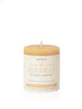 Yummi Candles - 3''x 3.5'' Beeswax Pillar Candle