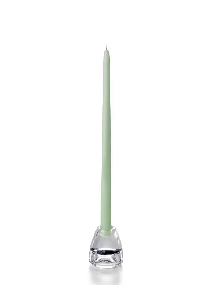 15" Wholesale Taper Candles - Case of 288 Sage