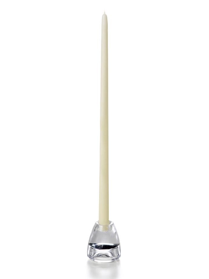 18" Wholesale Taper Candles - Case of 288 Ivory