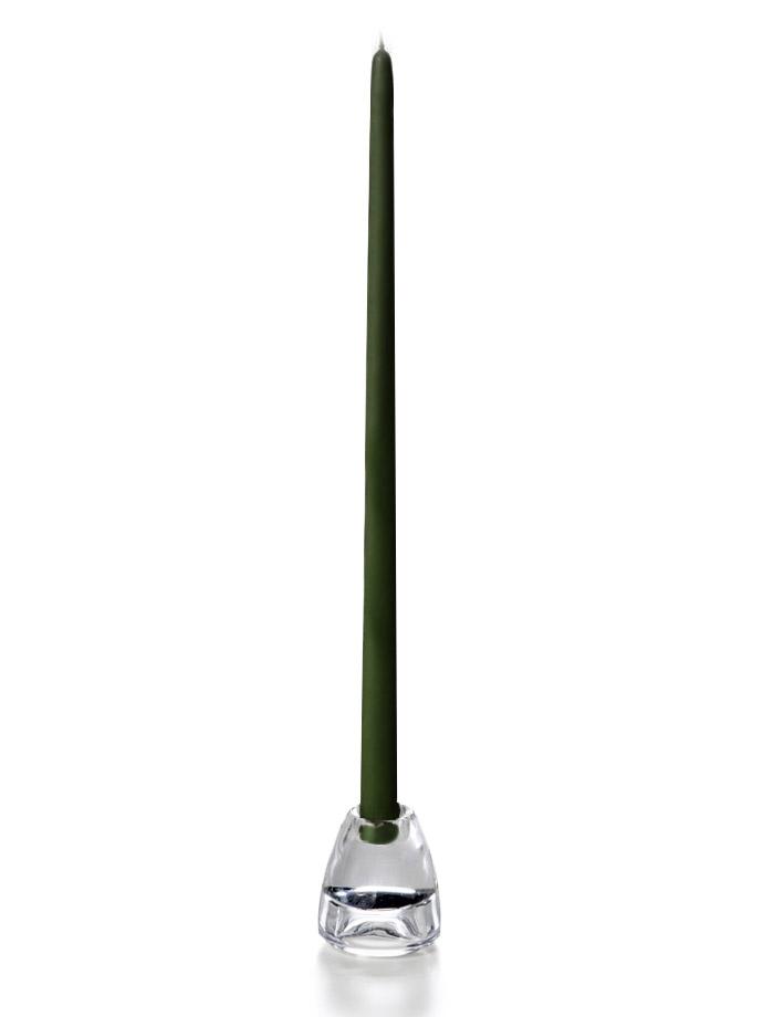 18" Wholesale Taper Candles - Case of 288 Olive