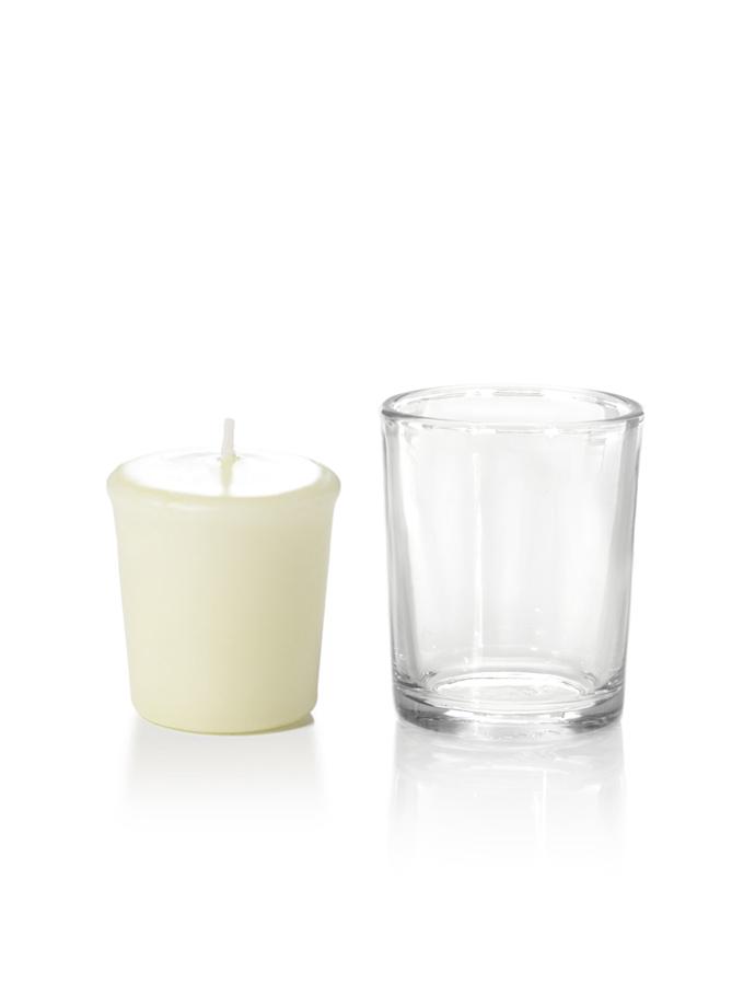 15 Hour Votive Candles & Votive Holders Ivory