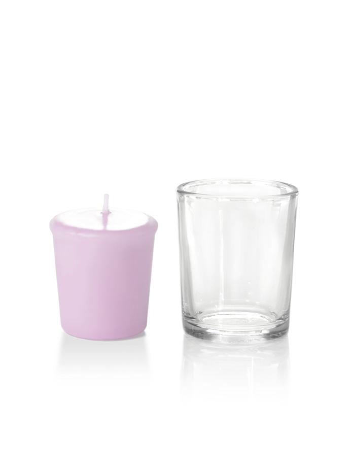 15 Hour Votive Candles & Votive Holders Violet