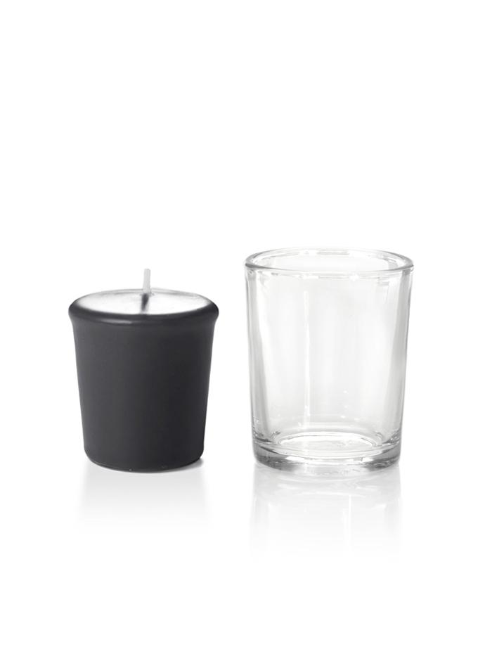 15 Hour Votive Candles & Votive Holders Gray