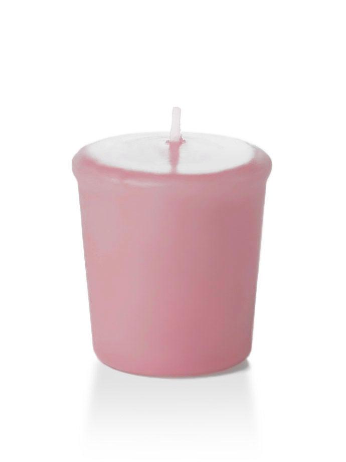 Velas rosas ligeras