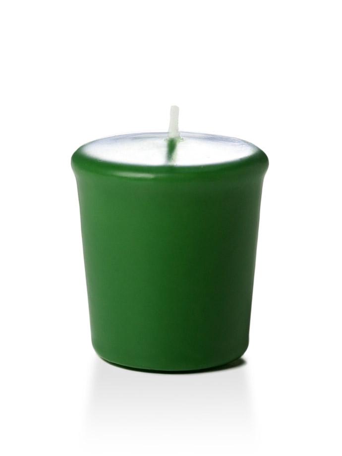 15 Hour Unscented Votive Candles Hunter Green