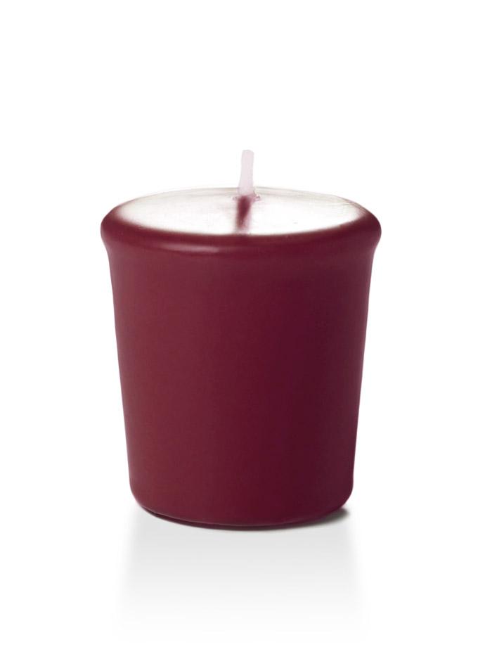 15 Hour Unscented Votive Candles Raspberry