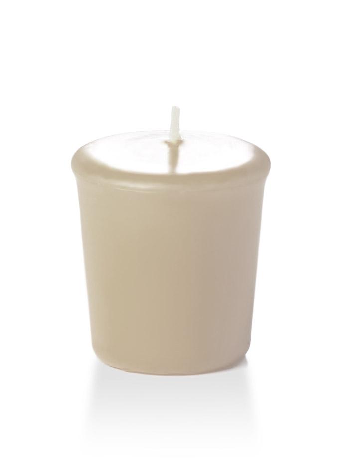 15 Hour Unscented Votive Candles Sandstone