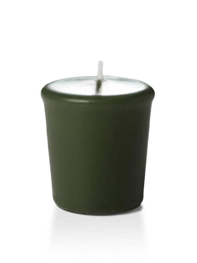 15 Hour Unscented Votive Candles Olive