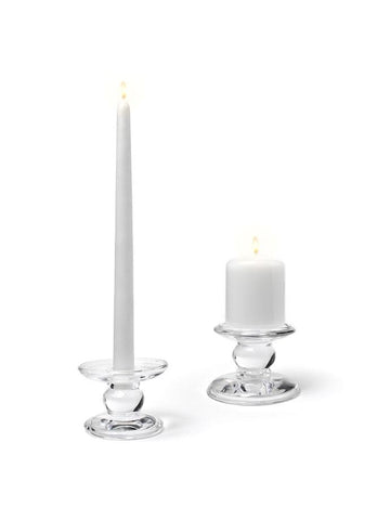 Yummi Candles - 3.5"D x 3"H - Dual Reversible Taper/Pillar Candle Holder