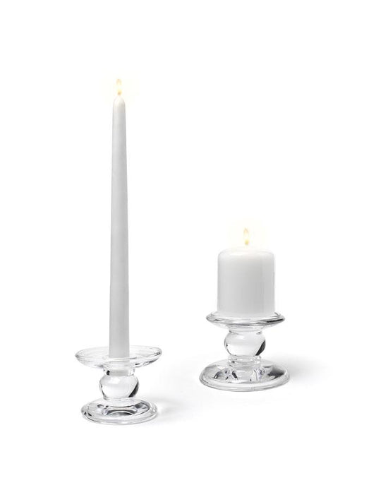 3.5"D x 3"H - Dual Reversible Taper/Pillar Candle Holder