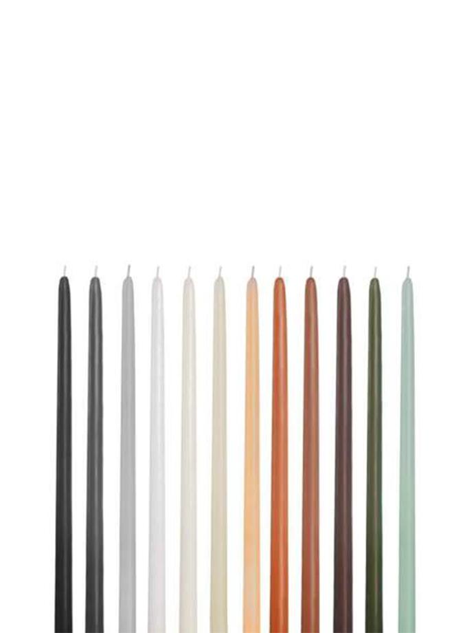 9" Tiny Taper Candles Curated Colors