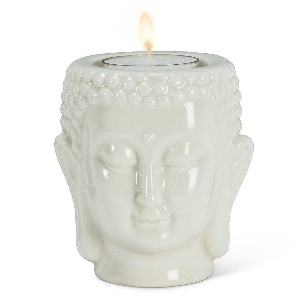 Buddha Head Tealite Holder