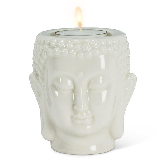 Buddha Head Tealite Holder